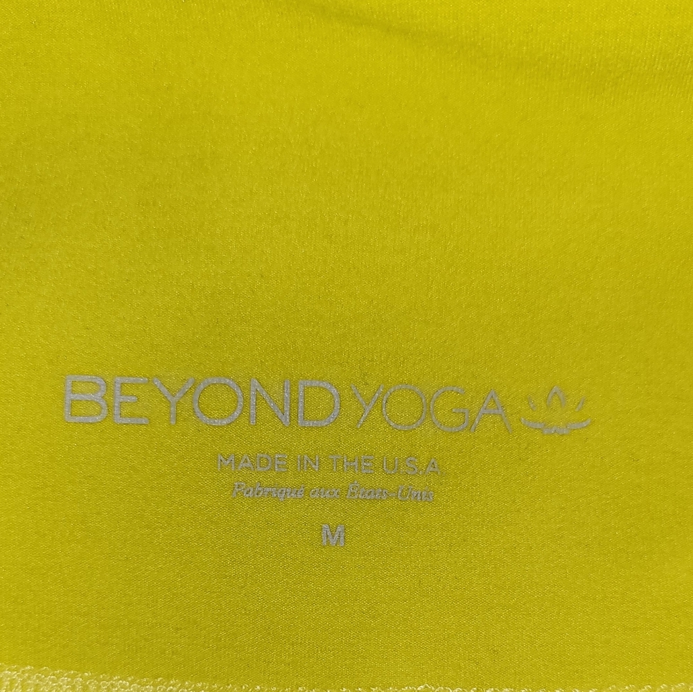 Beyond Yoga Bright Yellow Leggings - Picture 5 of 5